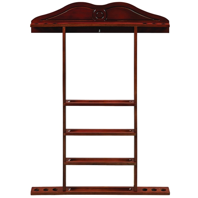 WALL CUE RACK – ENGLISH TUDOR