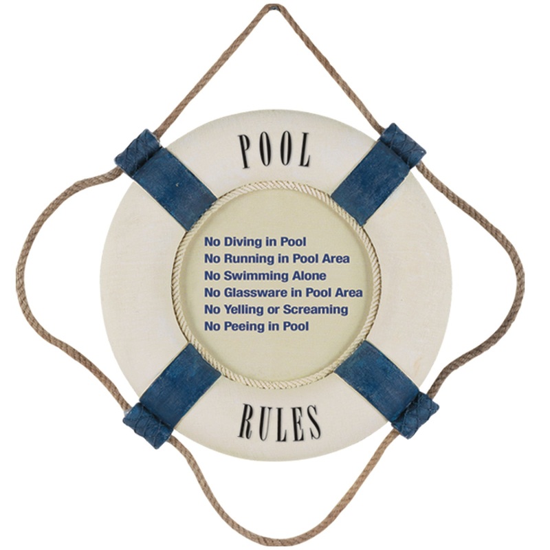 15″  OUTDOOR POOL RULES