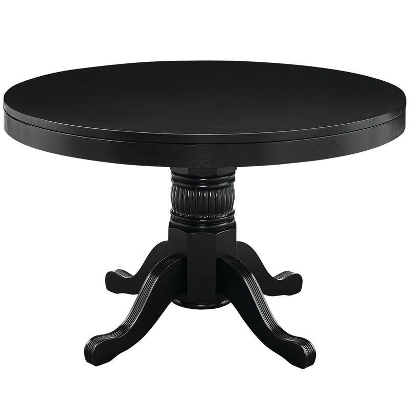 48″ GAME TABLE – BLACK