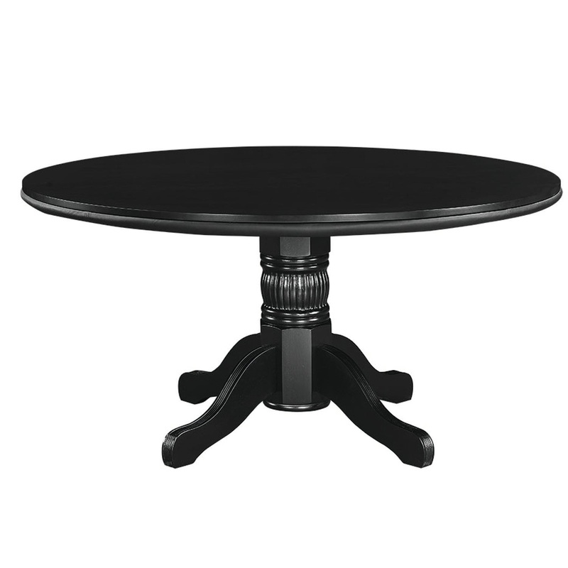 60″ 2 IN 1 GAME TABLE – BLACK