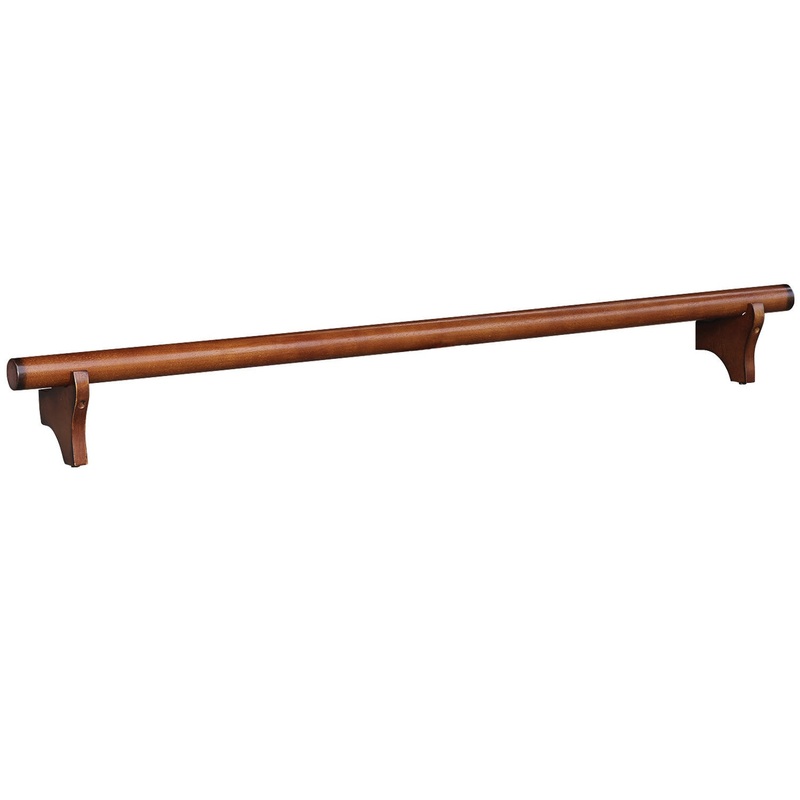 60″ DRY BAR FOOT RAIL – CHESTNUT