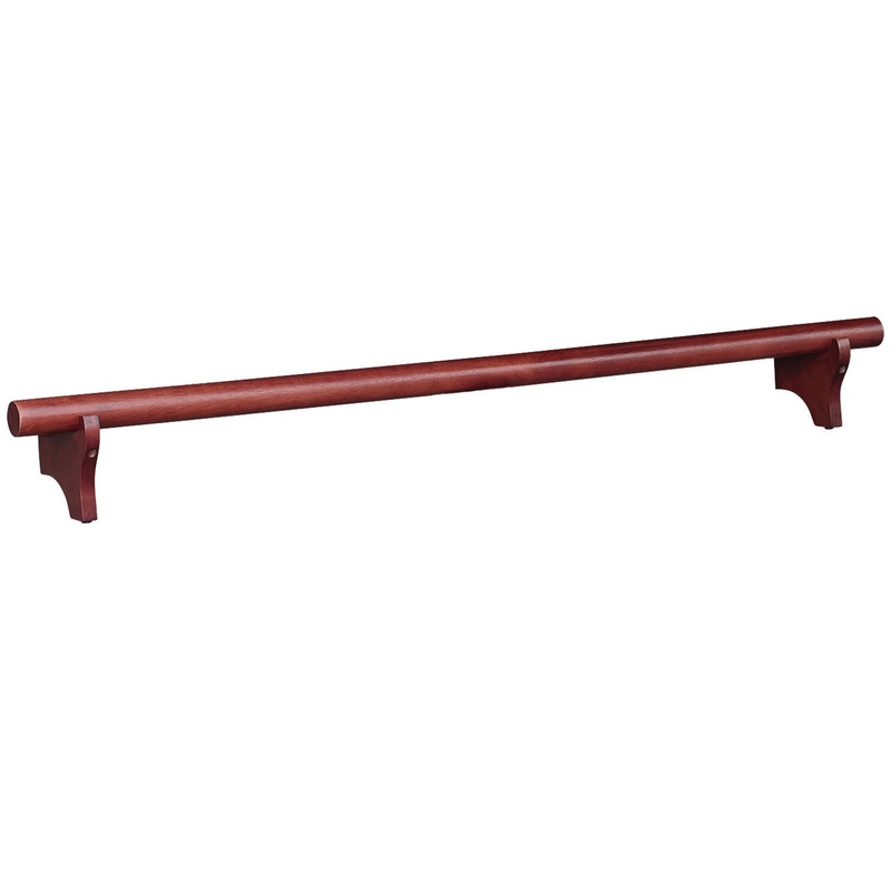 60″ DRY BAR FOOT RAIL – ENGLISH TUDOR