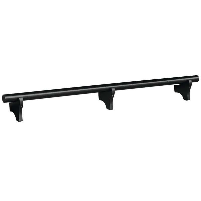 72″ DRY BAR FOOT RAIL – BLACK