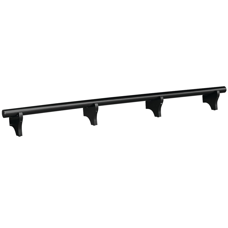 84″ DRY BAR FOOT RAIL – BLACK