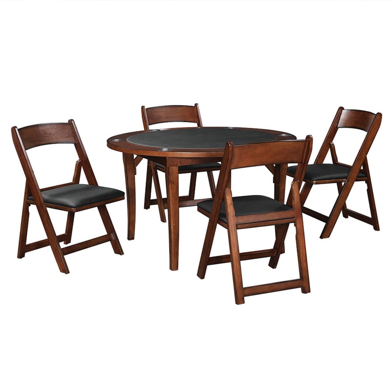 FOLDING GAME CHAIR – CHESTNUT
