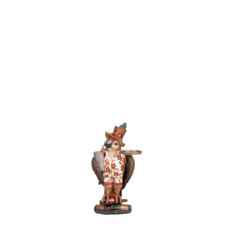 PARROT WAITER-16″H