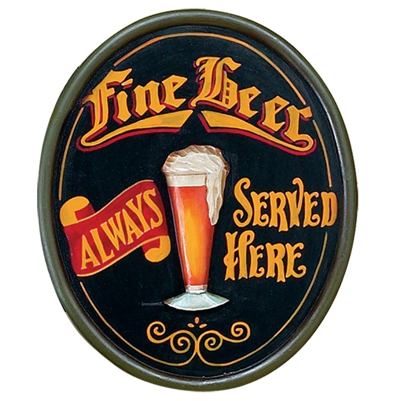 PUB SIGN-FINE BEER-23.5″H