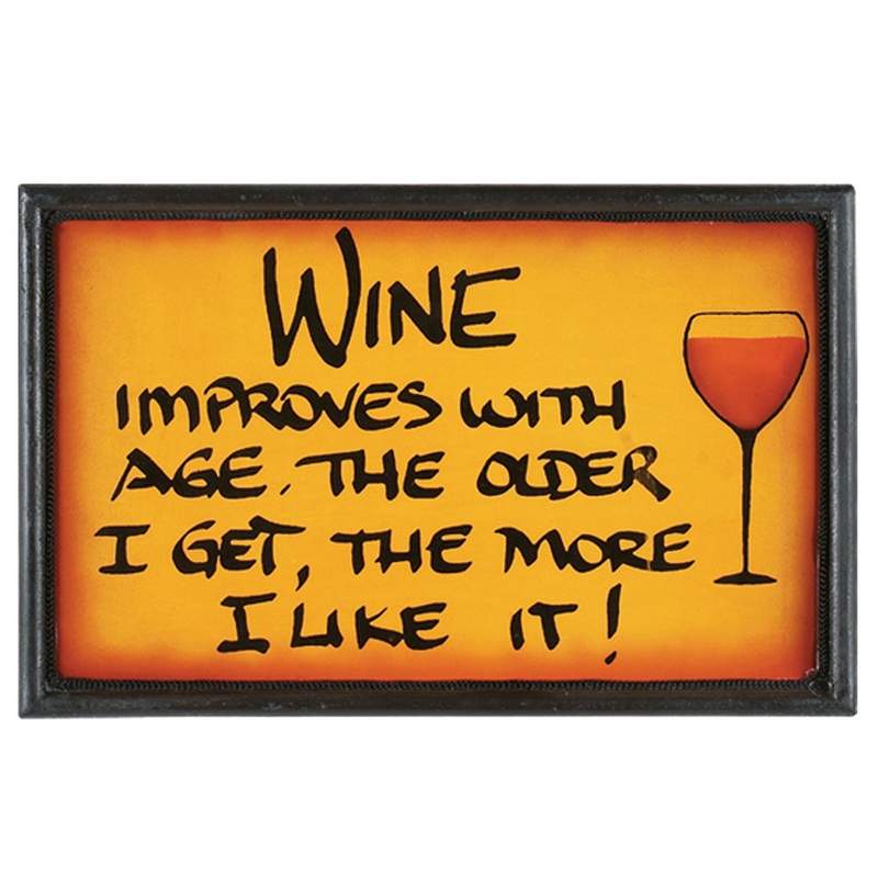 PUB SIGN WINE IMPROVES