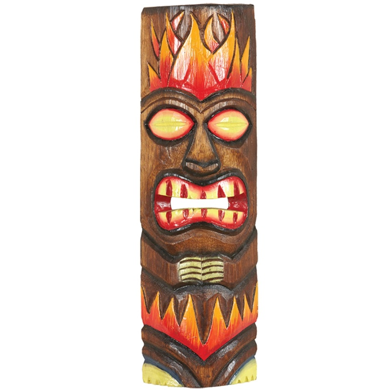 SMALL FIRE TIKI MASK