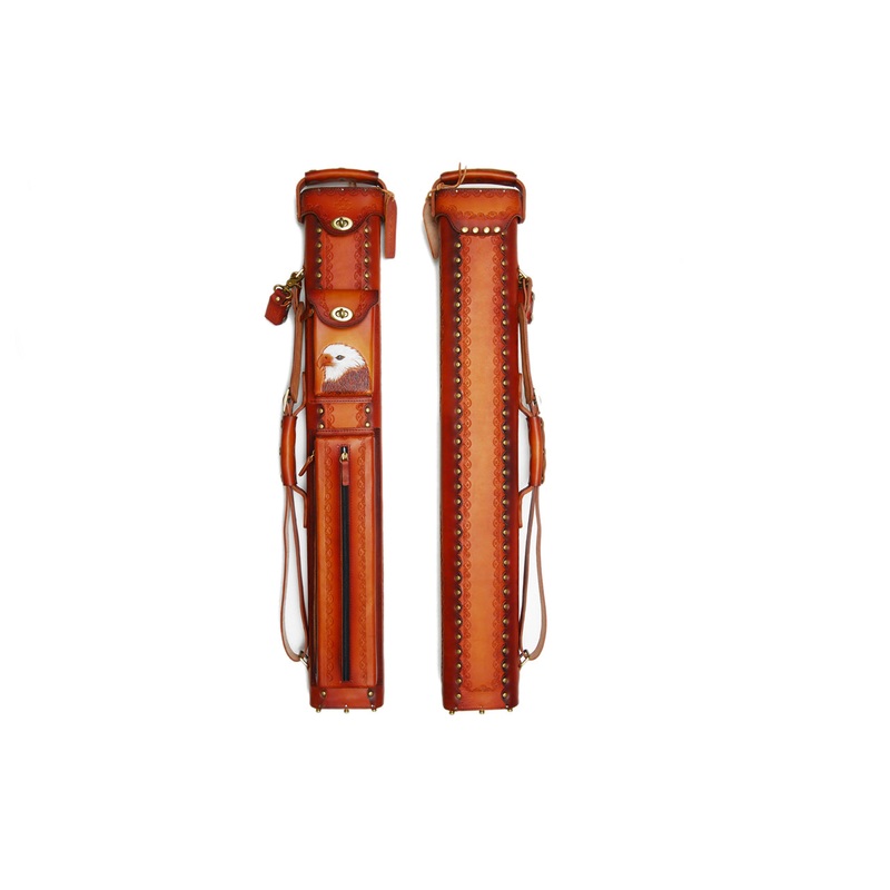 Delta Genuine Leather 2×5 Hand Tooled Case – Eagle