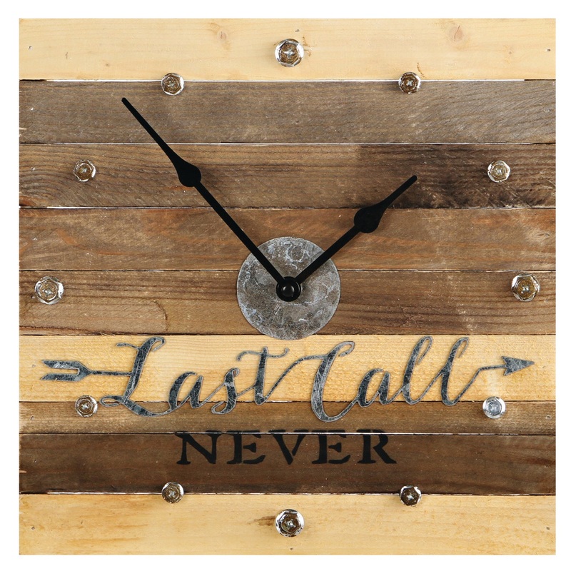 LAST CALL NEVER CLOCK