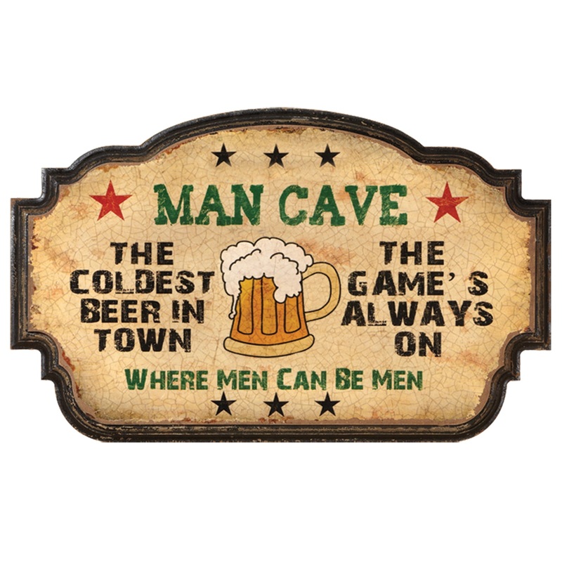 MAN CAVE-COLDEST BEER IN TOWN