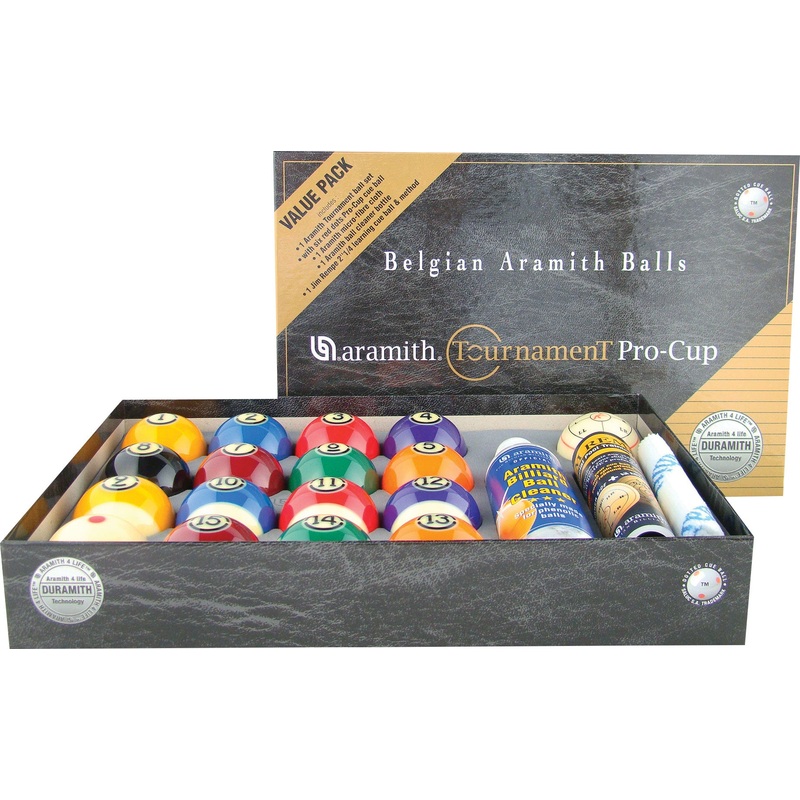 Aramith Tournament Pro Cup Value Pack Ball Set