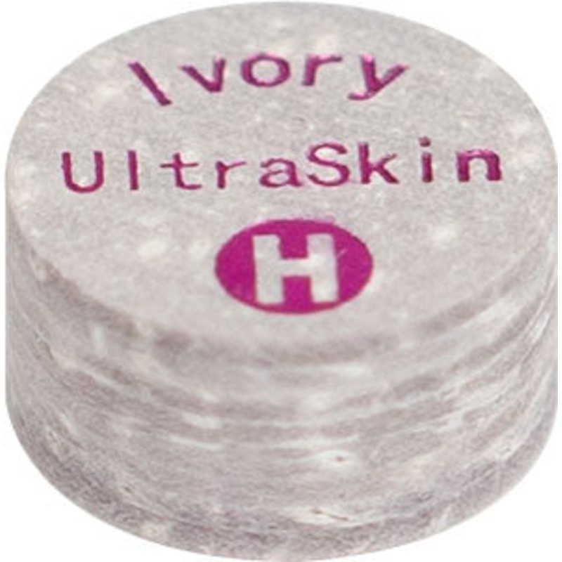 Pool Cue Accessories – Pool Cue Tips – Ultra Skin Ivory – Hard