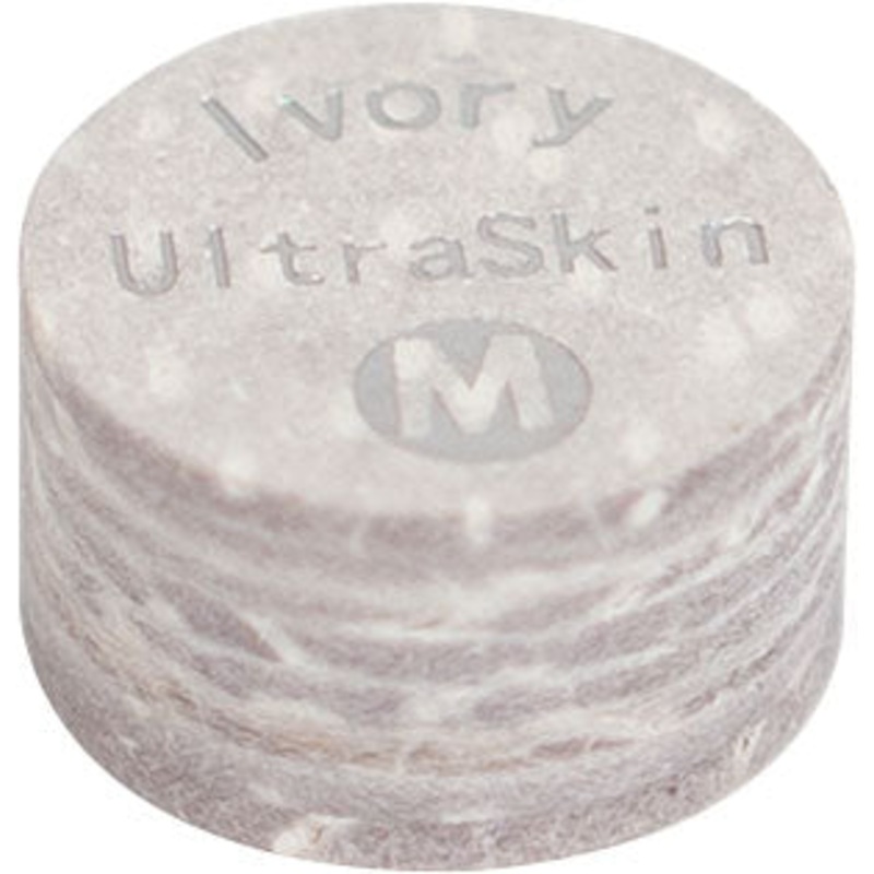 Pool Cue Accessories – Pool Cue Tips – Ultra Skin Ivory – Medium