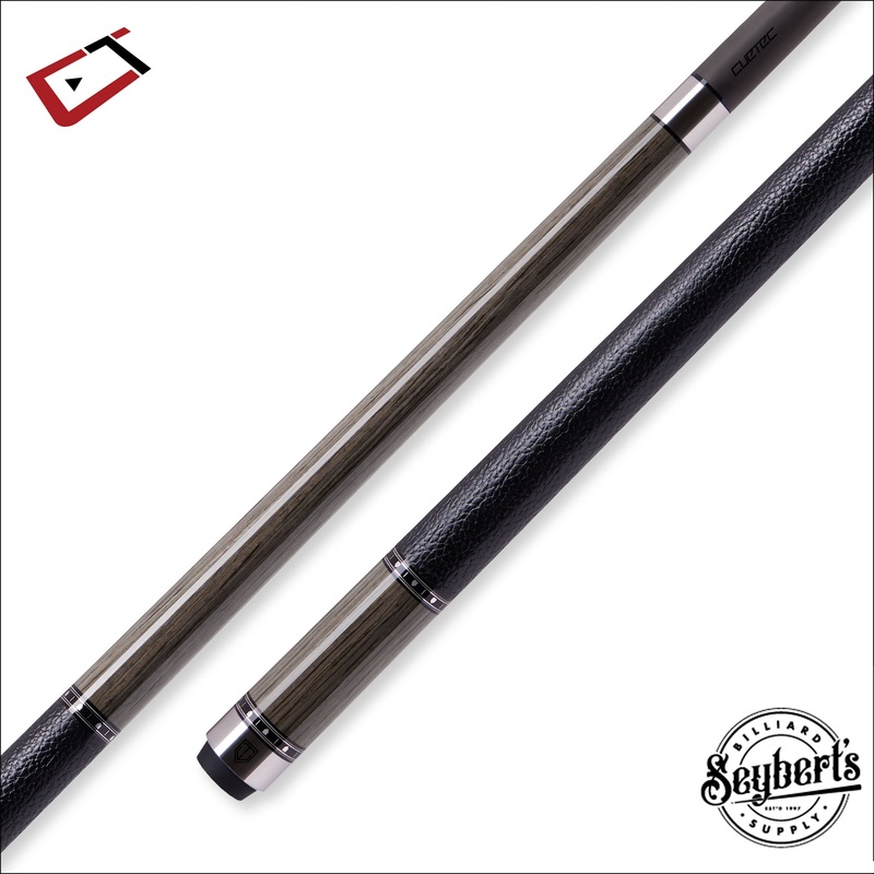 Cuetec Cynergy Truewood Walnut II Leather Wrap Pool Cue with 11.8mm Shaft – 95-106LTWS