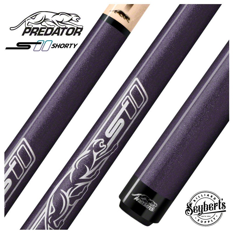 Predator Sport Shorty / Junior Purple No-Wrap Pool Cue – SPOJUNPURNW
