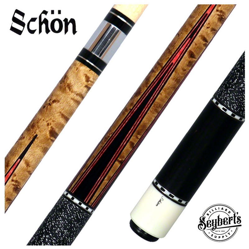 Schon Red Point Pool Cue – STL5R