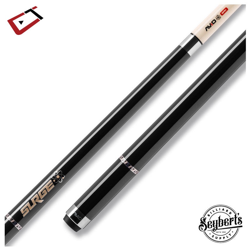 Cuetec Avid Surge Black and Gold No Wrap Break Cue – 95-330NW