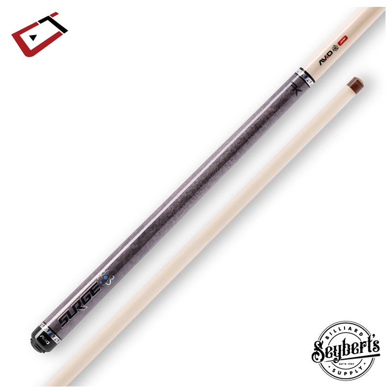 Cuetec Avid Surge Gray Jump Cue – 95-334