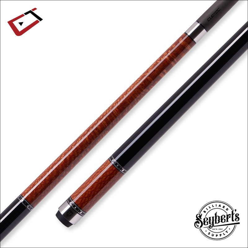 Cuetec Cynergy Truewood Leopard II Pool Cue with 12.5mm Shaft – 95-108NW