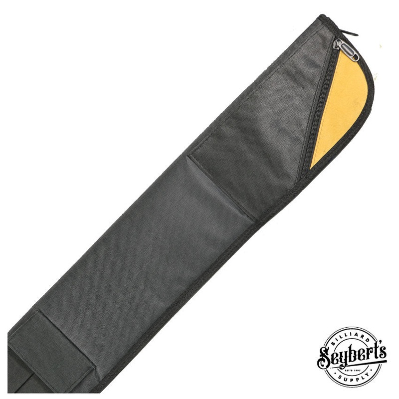 Deluxe Vinyl Black Soft Pool Cue Case – C11SD-BK