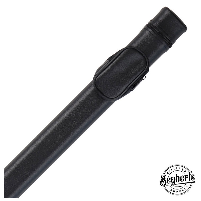 Economy Oval Black 1×1 Hard Pool Cue Case – CS11HR-BK
