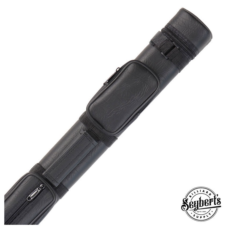 Economy Square Polyform Black 2×2 Hard Pool Cue Case – C22HS-BK