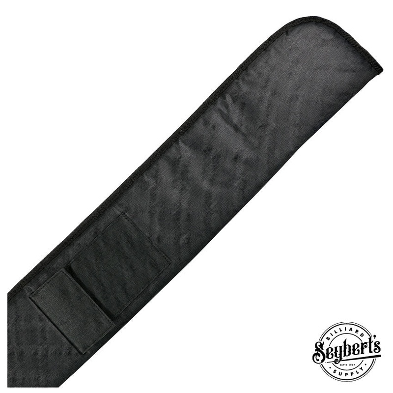 Economy Vinyl Black Soft Pool Cue Case – C11SE-BK