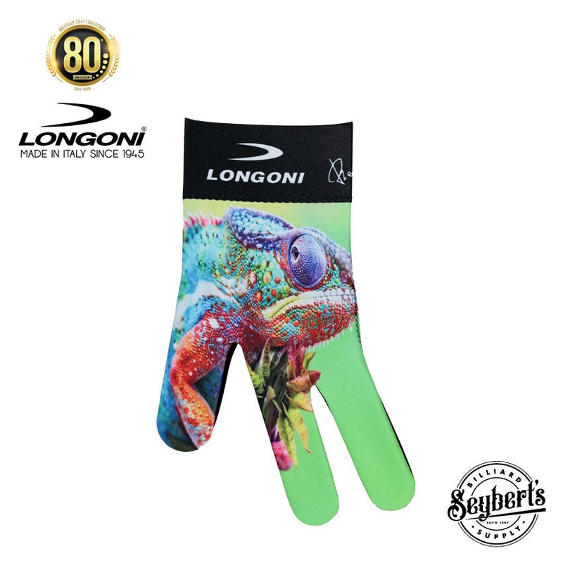 Longoni Left Hand Billiard Glove – Chameleon