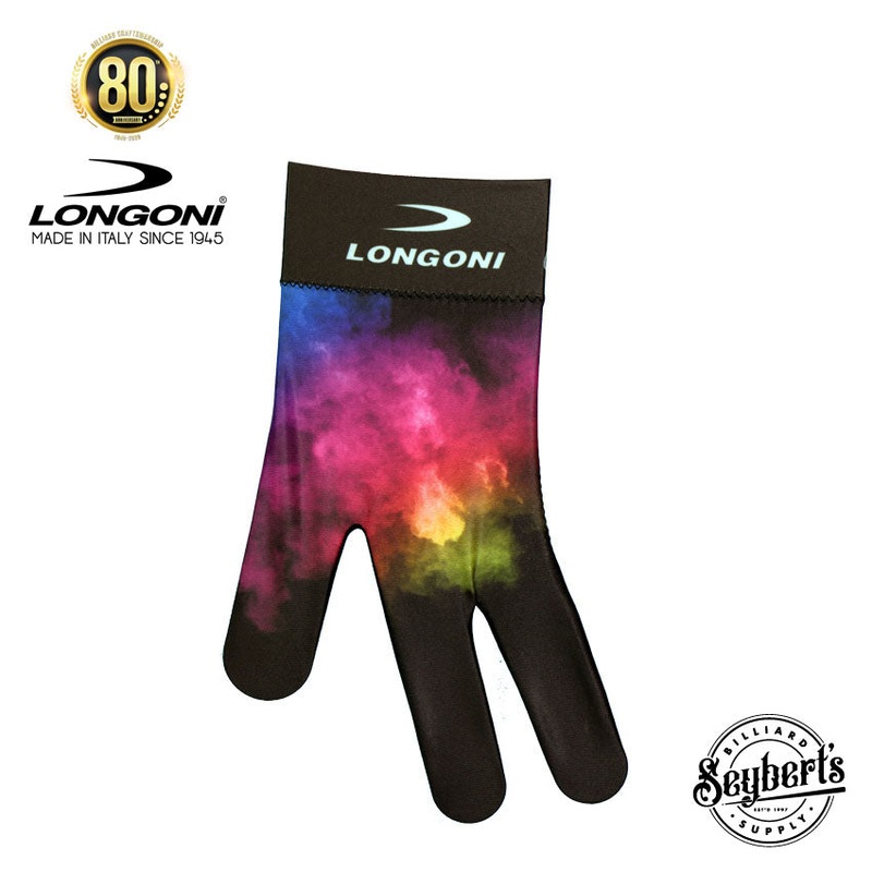 Longoni Left Hand Billiard Glove – Explosion Smoke