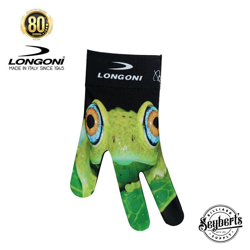 Longoni Left Hand Billiard Glove – Frog