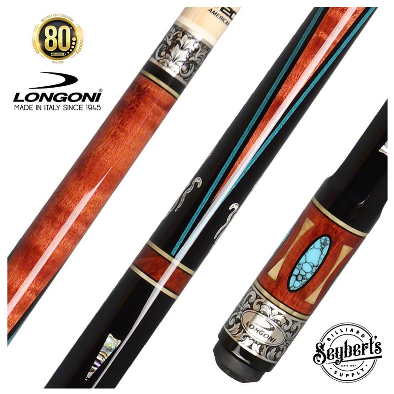 Longoni Stecca Pool Cue ‘COLLECTION LUX XX’ Pool Cue with S2 and S20 Wood Shaft – LG24726