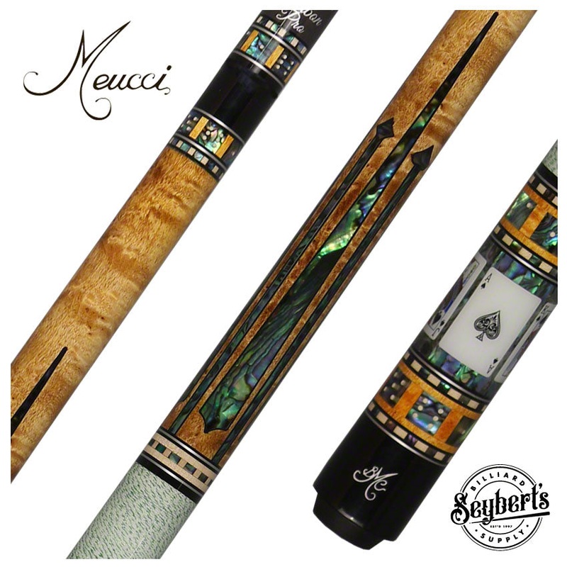 Meucci BMC Casino 6 Pool Cue with Carbon Shaft – BMC6C