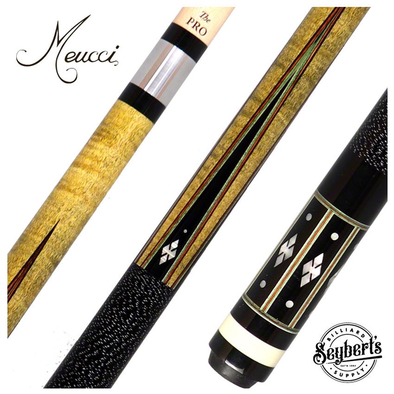 Meucci Hi Pro 1 Pool Cue with Pro Shaft – HP01