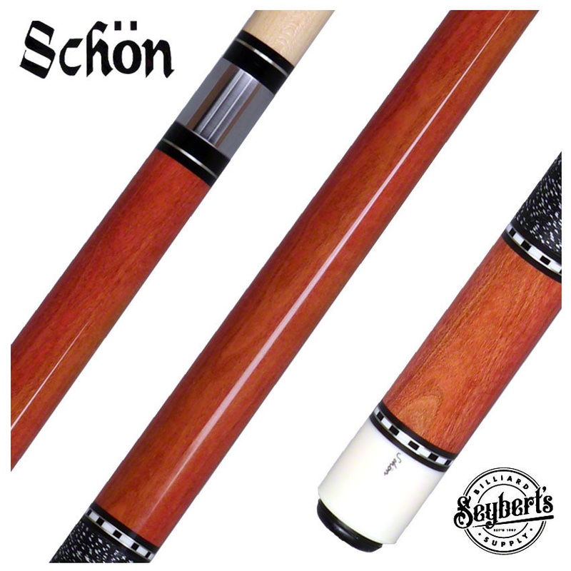 Schon STL1 Exotic Pink Ivory Wood Pool Cue – STL1PI