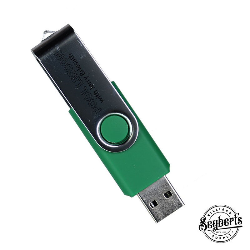 A Pool Lesson USB Drive with Jerry Briesath