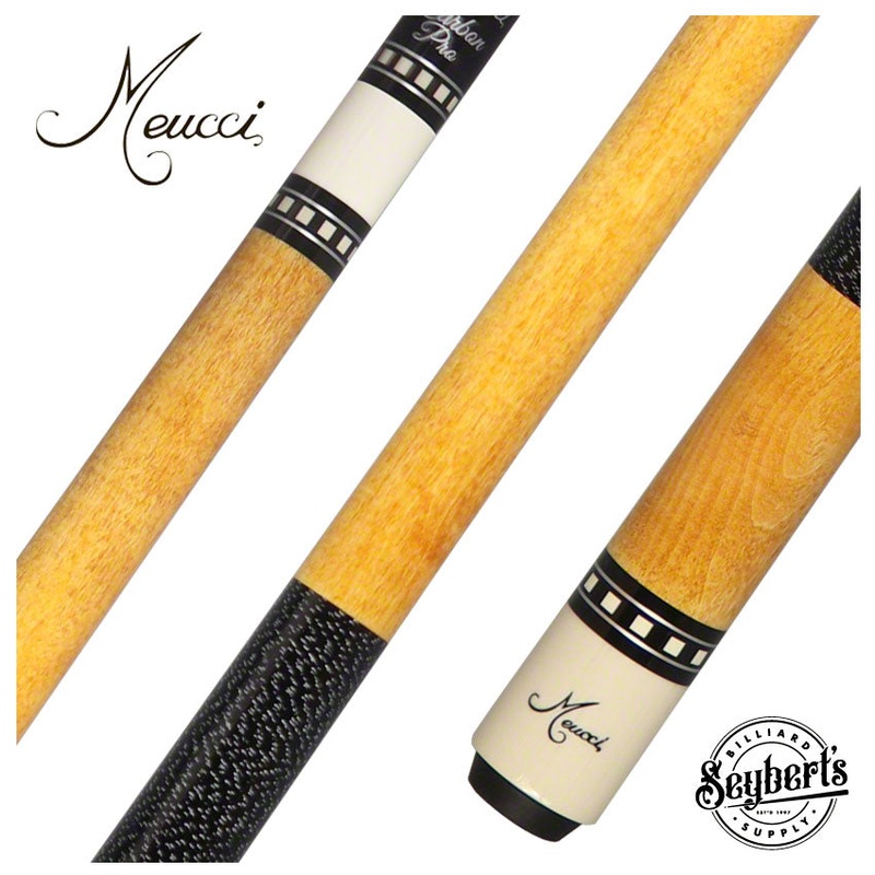 Meucci Honey Stained Pool Cue with Carbon Shaft – JSAC