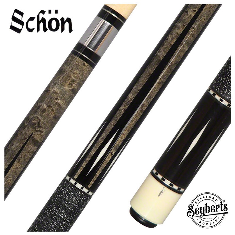 Schon Pool Cue – Grey Stain – STL13GS