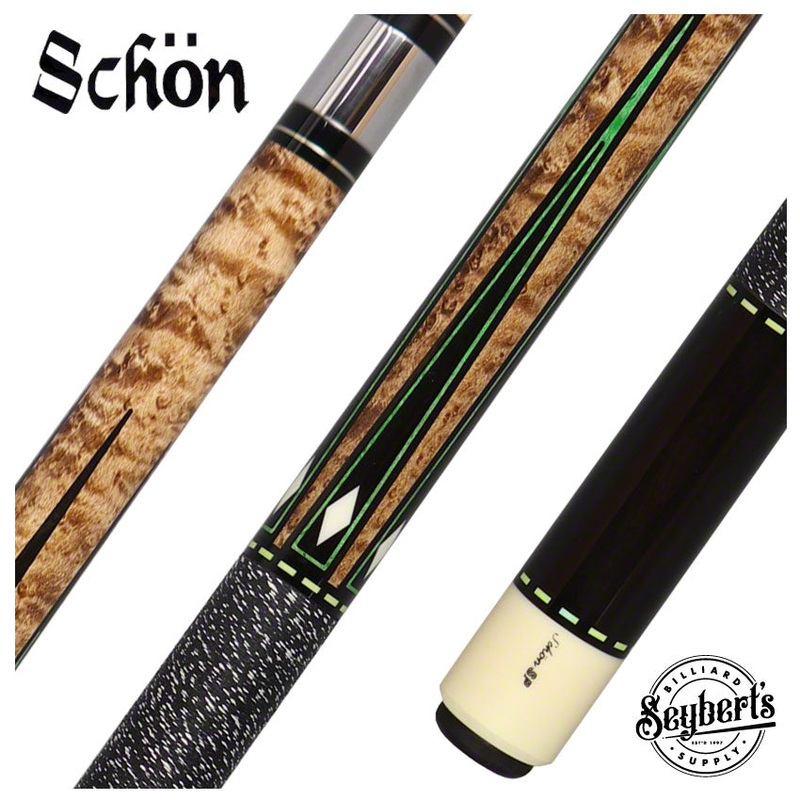Schon SP Green Cue – Dark Stain – SP1801GRNDS