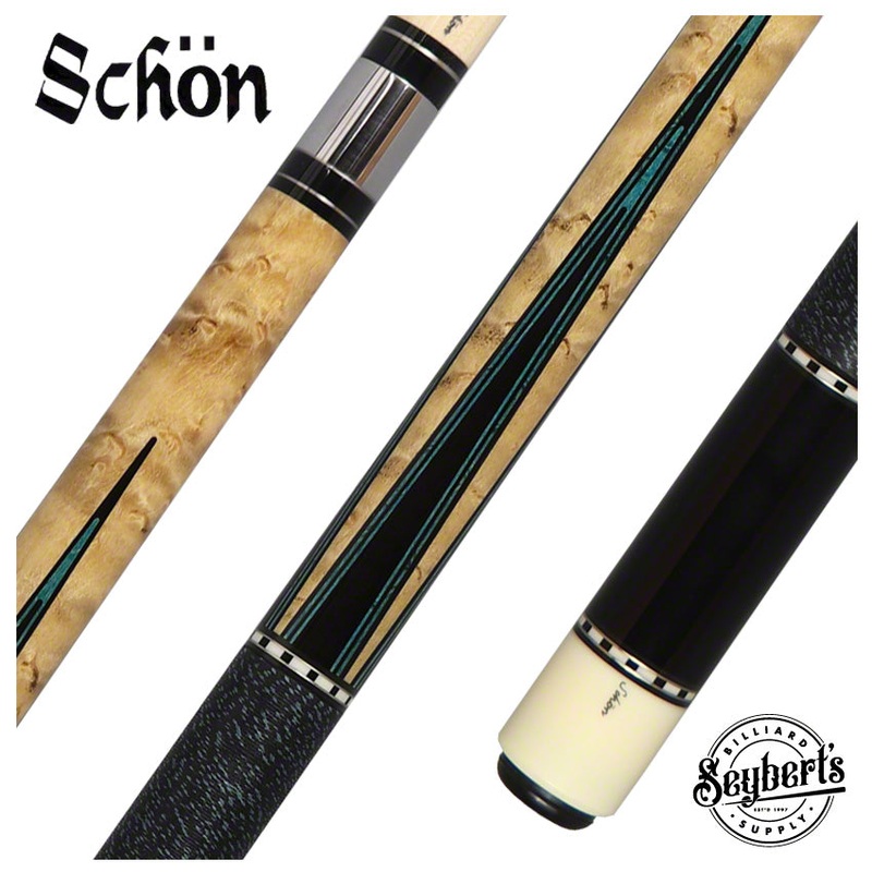 Schon Teal Point Pool Cue – STL5T