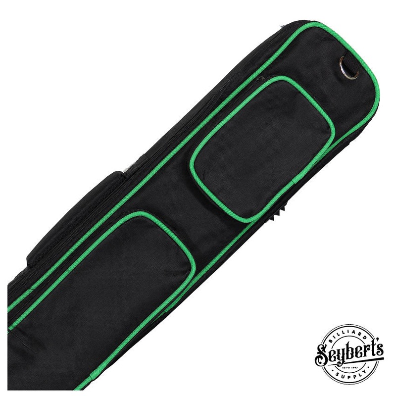 Xcel Butterfly Green 3×4 Soft Pool Cue Case – KXS34GN