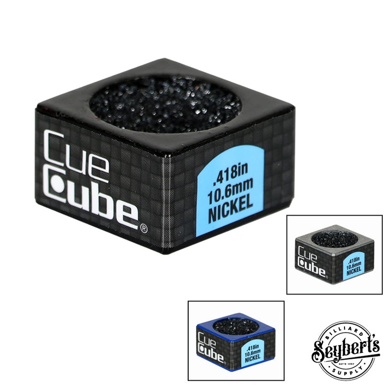 Cue Cube Shape and Scuff Tip Tool – .418″ Nickel