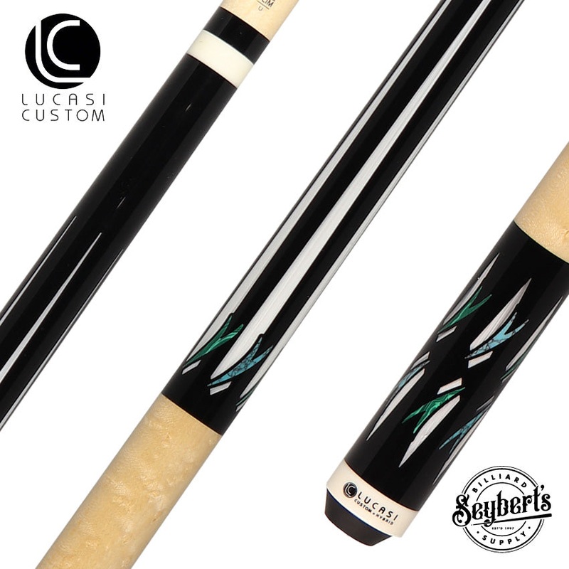 Lucasi Midnight Black with Maple No Wrap Limited Edition Pool Cue – LUX68