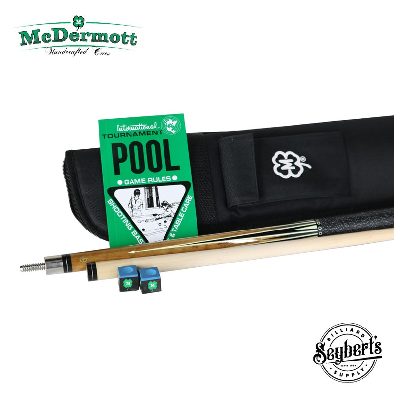 McDermott Deluxe Cue KIT3 With Case and Accessories