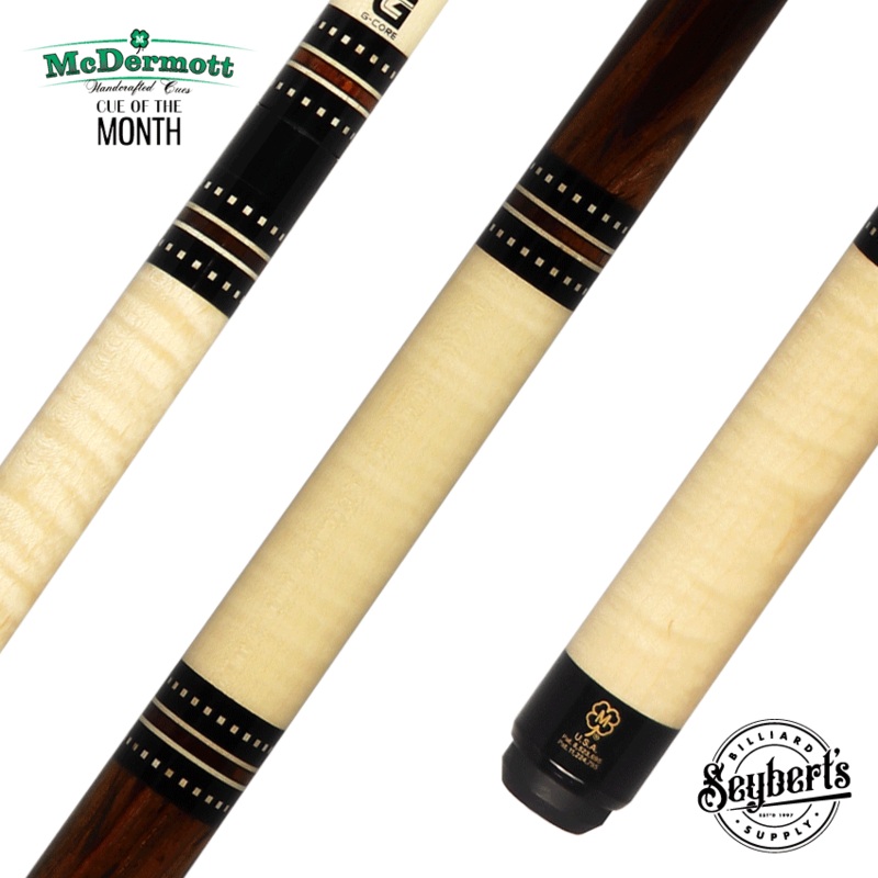 McDermott January 2024 Cue of the Month with G-Core Shaft – H654