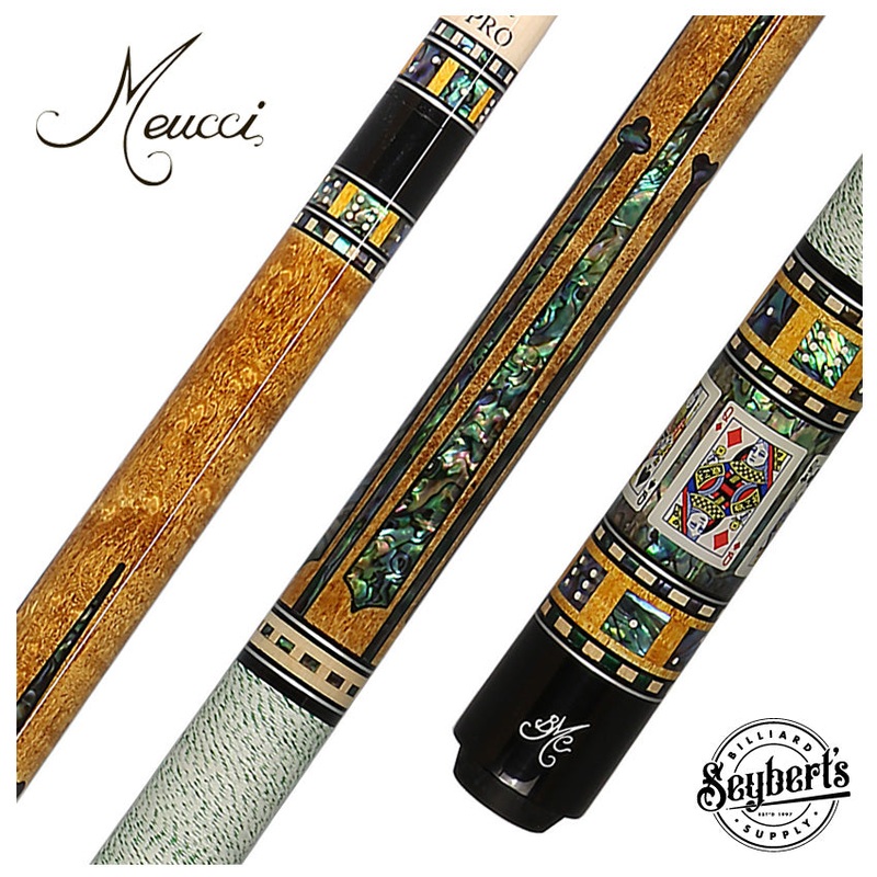 Meucci BMC Casino 6 Queens Pool Cue with Pro Shaft – BMC6PROQ
