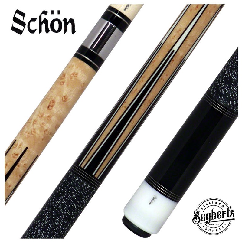 Schon Ebony Pool Cue – STL6EB