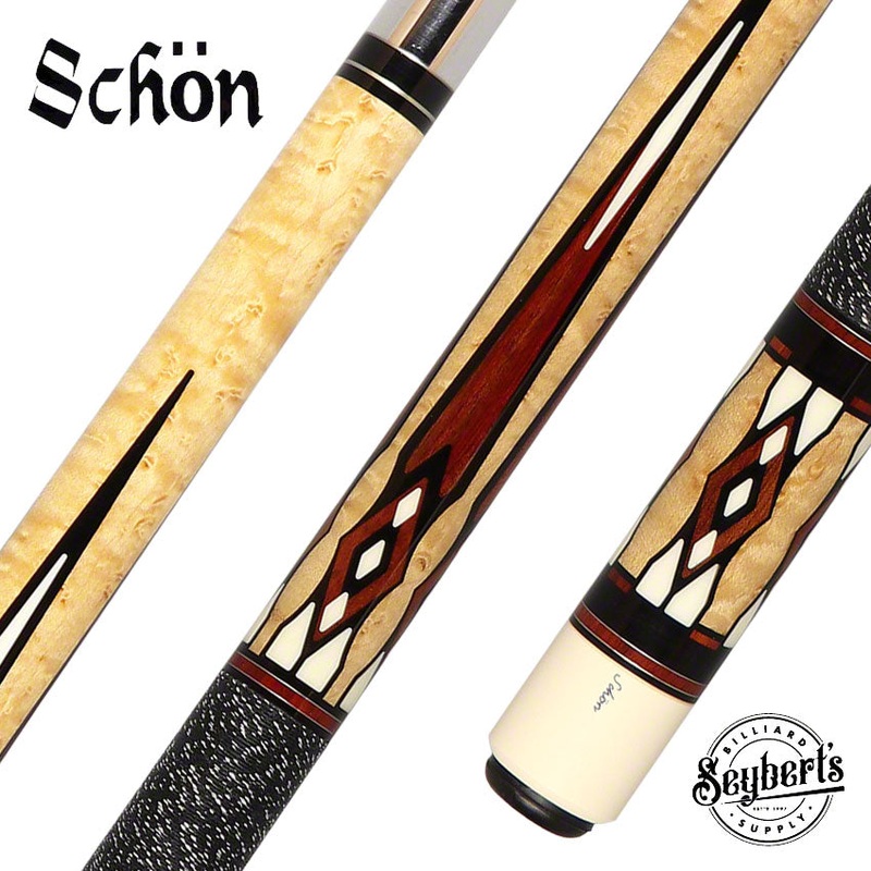 Schon Light Stain Pool Cue – STL18LS