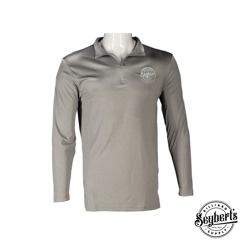 Seybert’s Reebok Icon Long Sleeve  1/4 Zip Pullover – Charcoal